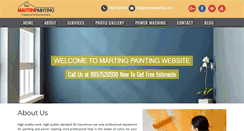 Desktop Screenshot of martin-painting.com
